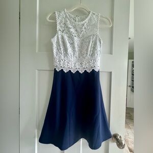 Lilly Pulitzer Carolyn Dress in True Navy 00